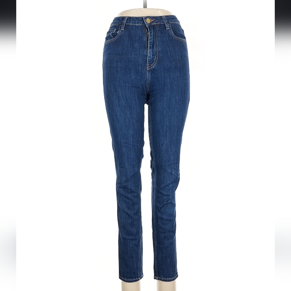 Sezane Darkwash High Rise Blue Jeans Size 25